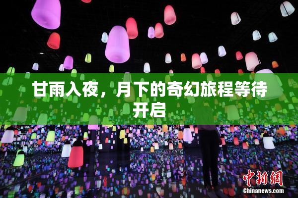 甘雨入夜，月下的奇幻旅程等待开启