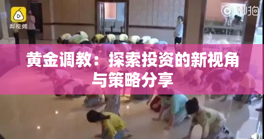 黄金调教：探索投资的新视角与策略分享