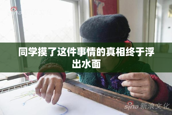 同学摸了这件事情的真相终于浮出水面