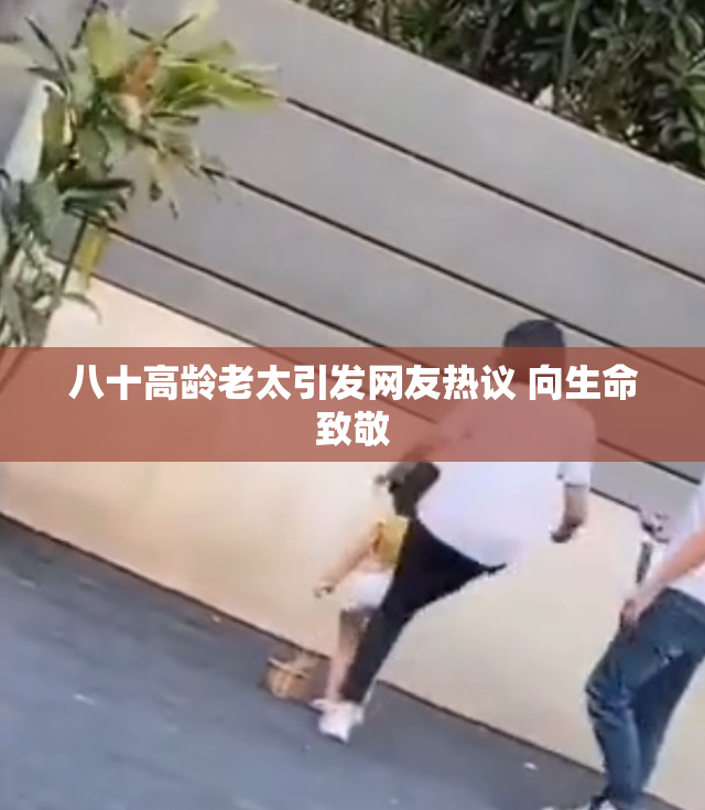 八十高龄老太引发网友热议 向生命致敬