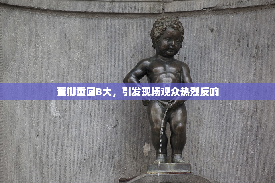 董卿重回B大，引发现场观众热烈反响