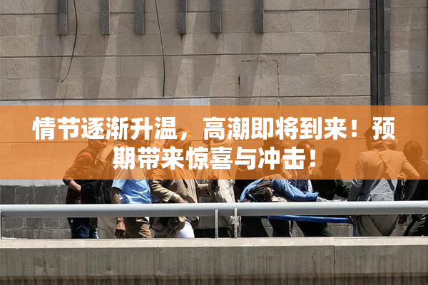 情节逐渐升温，高潮即将到来！预期带来惊喜与冲击！