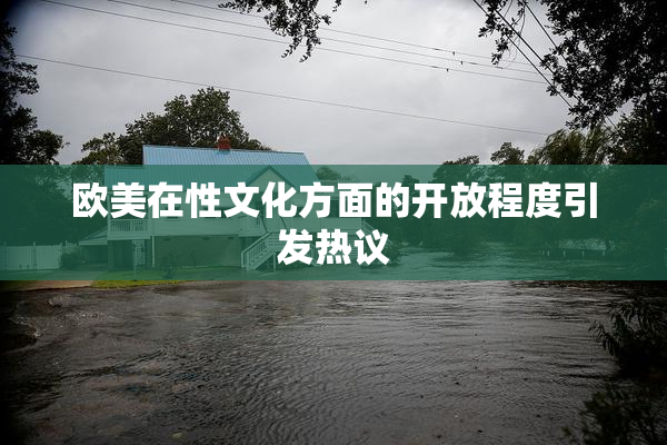 欧美在性文化方面的开放程度引发热议