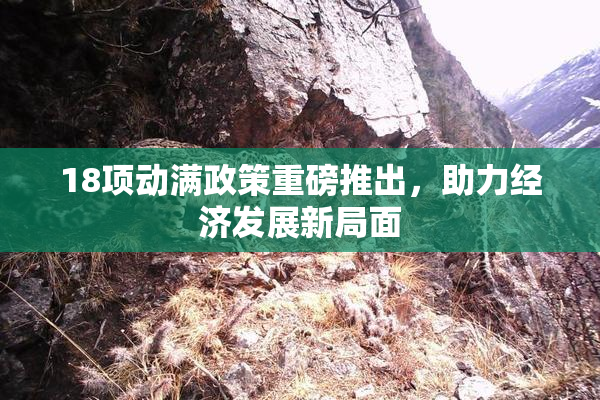 18项动满政策重磅推出，助力经济发展新局面
