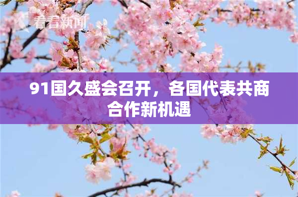 91国久盛会召开，各国代表共商合作新机遇