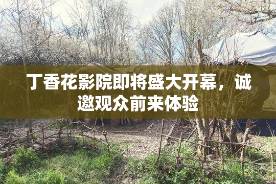 丁香花影院即将盛大开幕，诚邀观众前来体验
