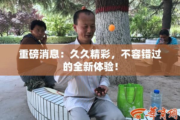 重磅消息：久久精彩，不容错过的全新体验！