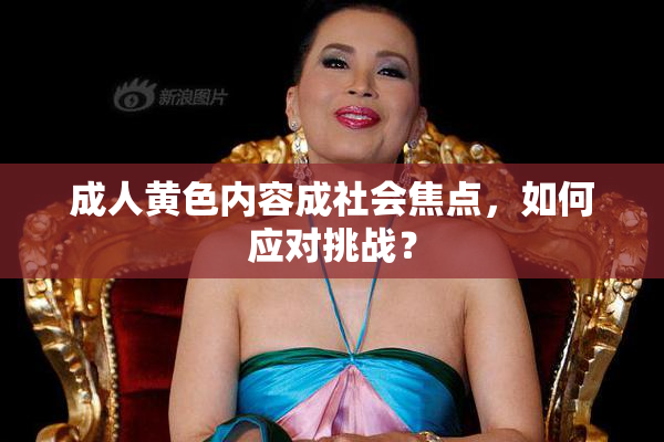 成人黄色内容成社会焦点，如何应对挑战？