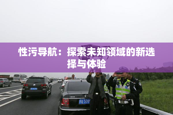 性污导航：探索未知领域的新选择与体验