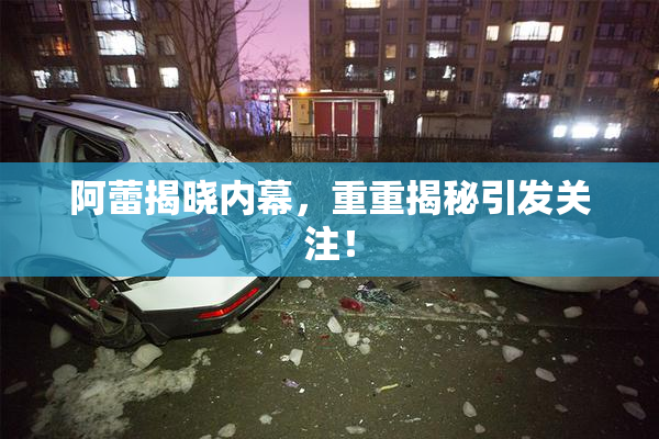 阿蕾揭晓内幕，重重揭秘引发关注！