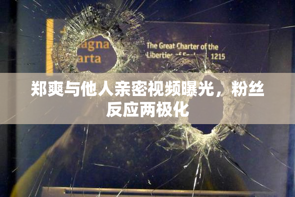 郑爽与他人亲密视频曝光，粉丝反应两极化