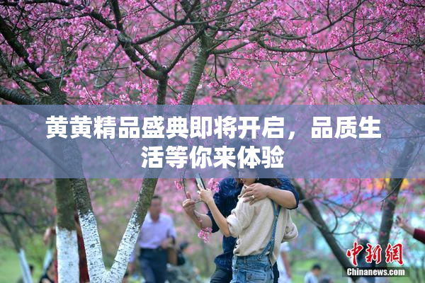 黄黄精品盛典即将开启，品质生活等你来体验
