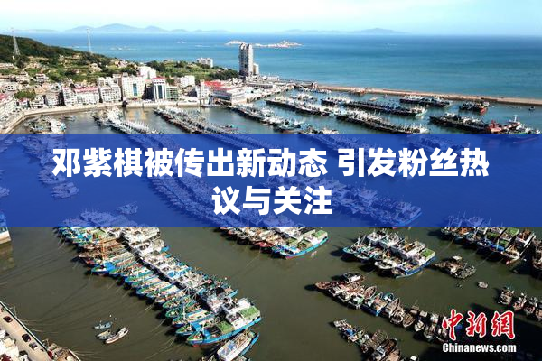 邓紫棋被传出新动态 引发粉丝热议与关注