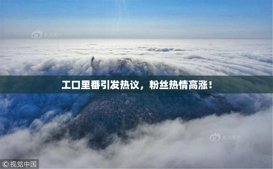 工口里番引发热议，粉丝热情高涨！