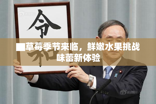 ▇草莓季节来临，鲜嫩水果挑战味蕾新体验