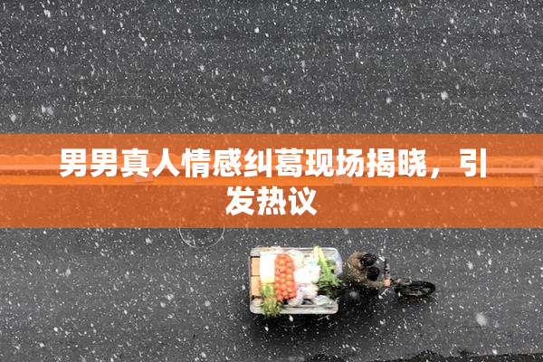 男男真人情感纠葛现场揭晓，引发热议