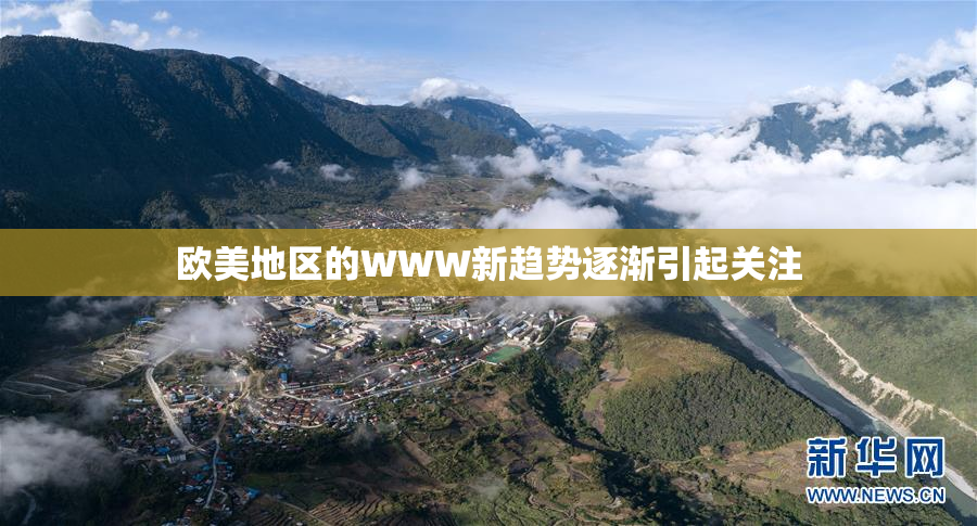 欧美地区的WWW新趋势逐渐引起关注
