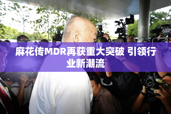 麻花传MDR再获重大突破 引领行业新潮流