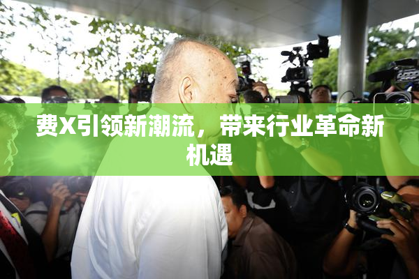 费X引领新潮流，带来行业革命新机遇