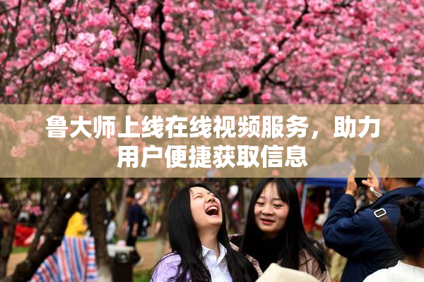 鲁大师上线在线视频服务，助力用户便捷获取信息