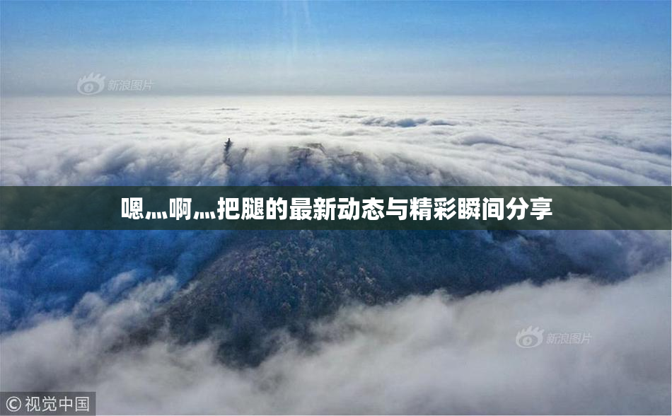 嗯灬啊灬把腿的最新动态与精彩瞬间分享
