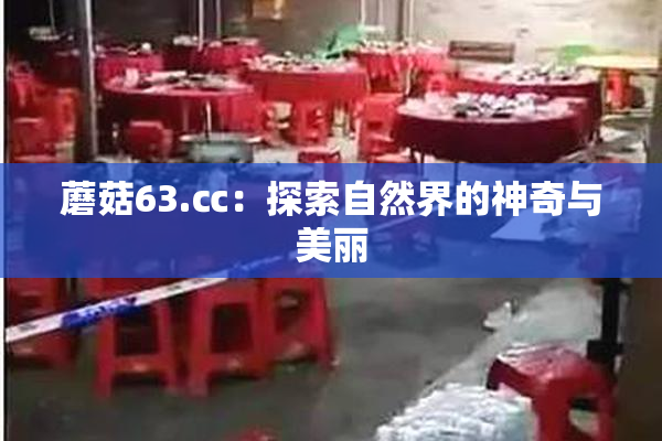 蘑菇63.㏄：探索自然界的神奇与美丽