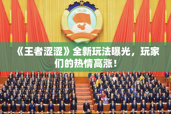 《王者涩涩》全新玩法曝光，玩家们的热情高涨！