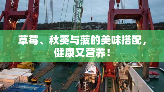 草莓、秋葵与菠的美味搭配，健康又营养！