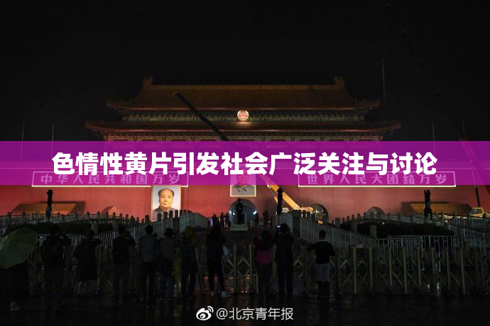 色情性黄片引发社会广泛关注与讨论