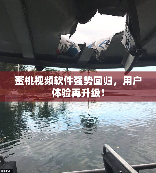 蜜桃视频软件强势回归，用户体验再升级！