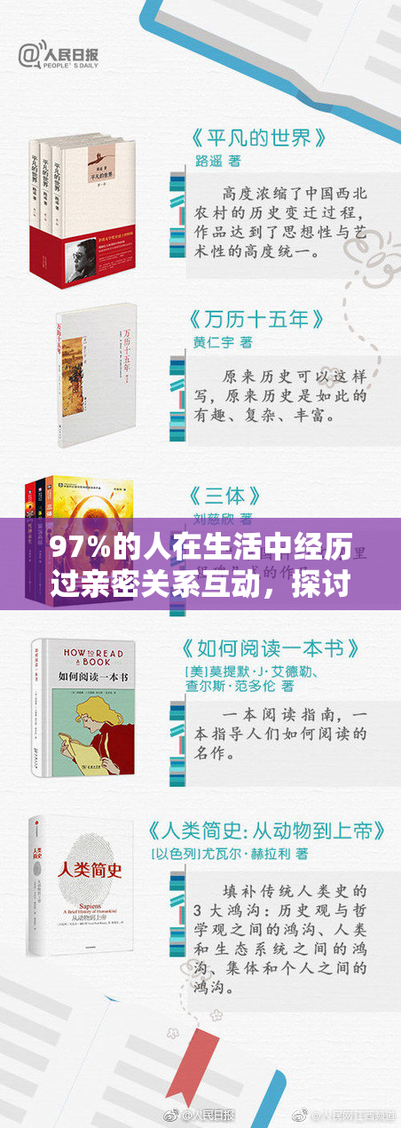 97%的人在生活中经历过亲密关系互动，探讨其心理影响与社会意义