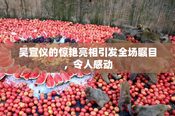 吴宣仪的惊艳亮相引发全场瞩目，令人感动