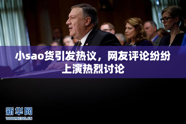 小sao货引发热议，网友评论纷纷上演热烈讨论