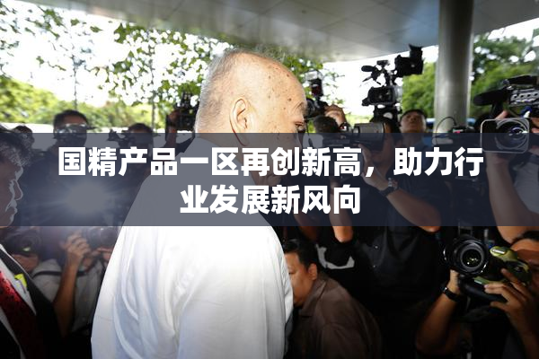 国精产品一区再创新高，助力行业发展新风向