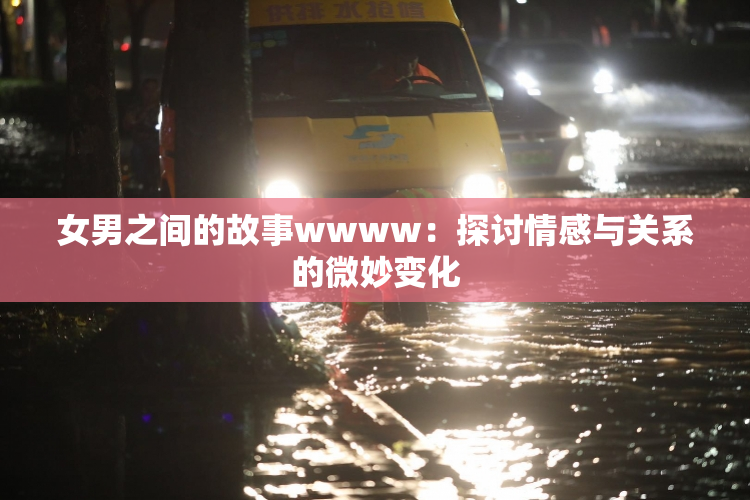 女男之间的故事wwww：探讨情感与关系的微妙变化